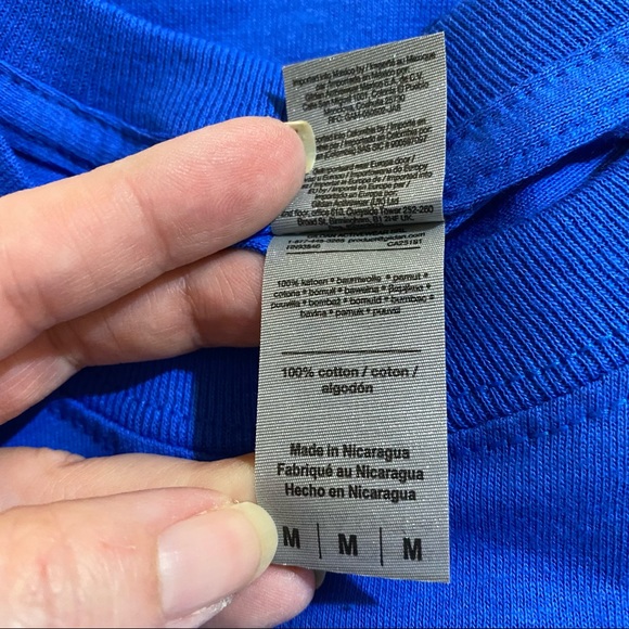 Star Trek Federation Embroidered Logo Long Sleeve Blue Men’s Tshirt Med - Picture 3 of 5